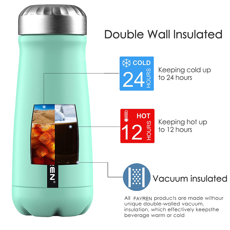 Branded logo water bottle