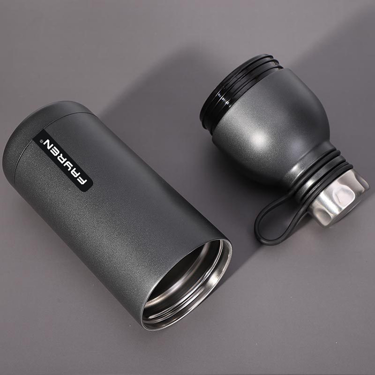 Stainless Steel Thermos Water Bottle With Rope