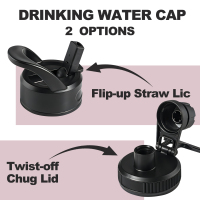 Custom 64oz 128oz Colorful Double Wall Vacuum Flask Gym Sports Insulated Stainless Steel Water Bottles