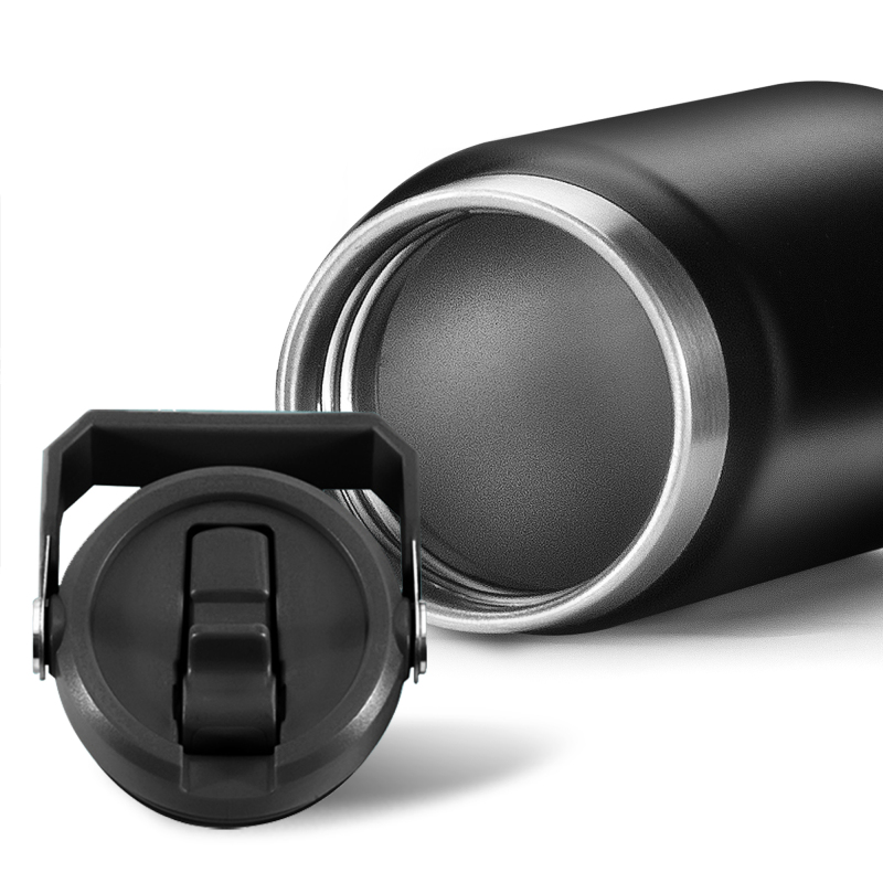 1 Gallon Water Bottle Insulated,128oz Large Stainless Steel Water Bottles with Straw, Strap & 2 Lids,Big Gallon Water Jug for Hot & Cold Drinks