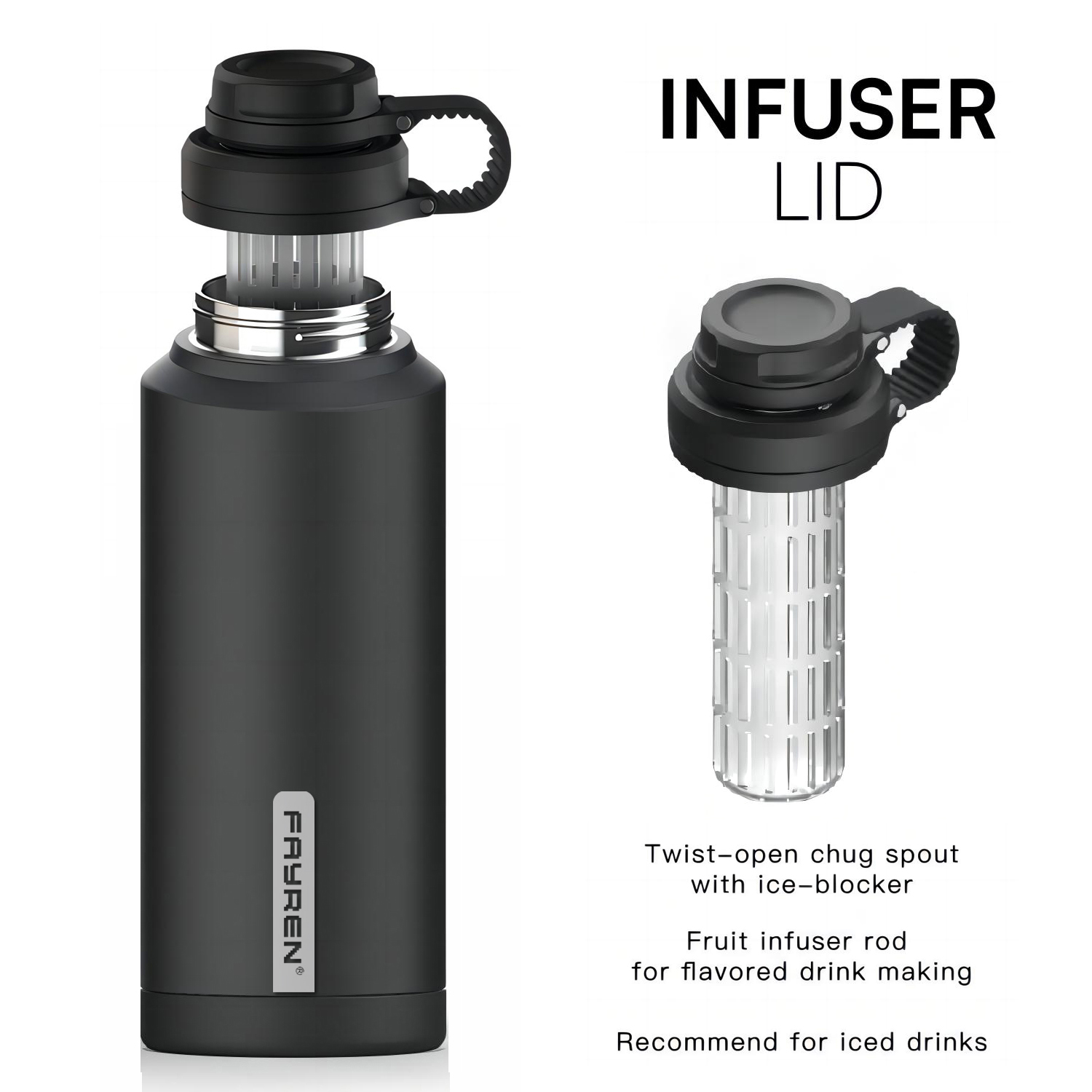 stainless steel water bottle