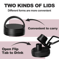 1 Gallon Water Bottle Insulated,128oz Large Stainless Steel Water Bottles with Straw