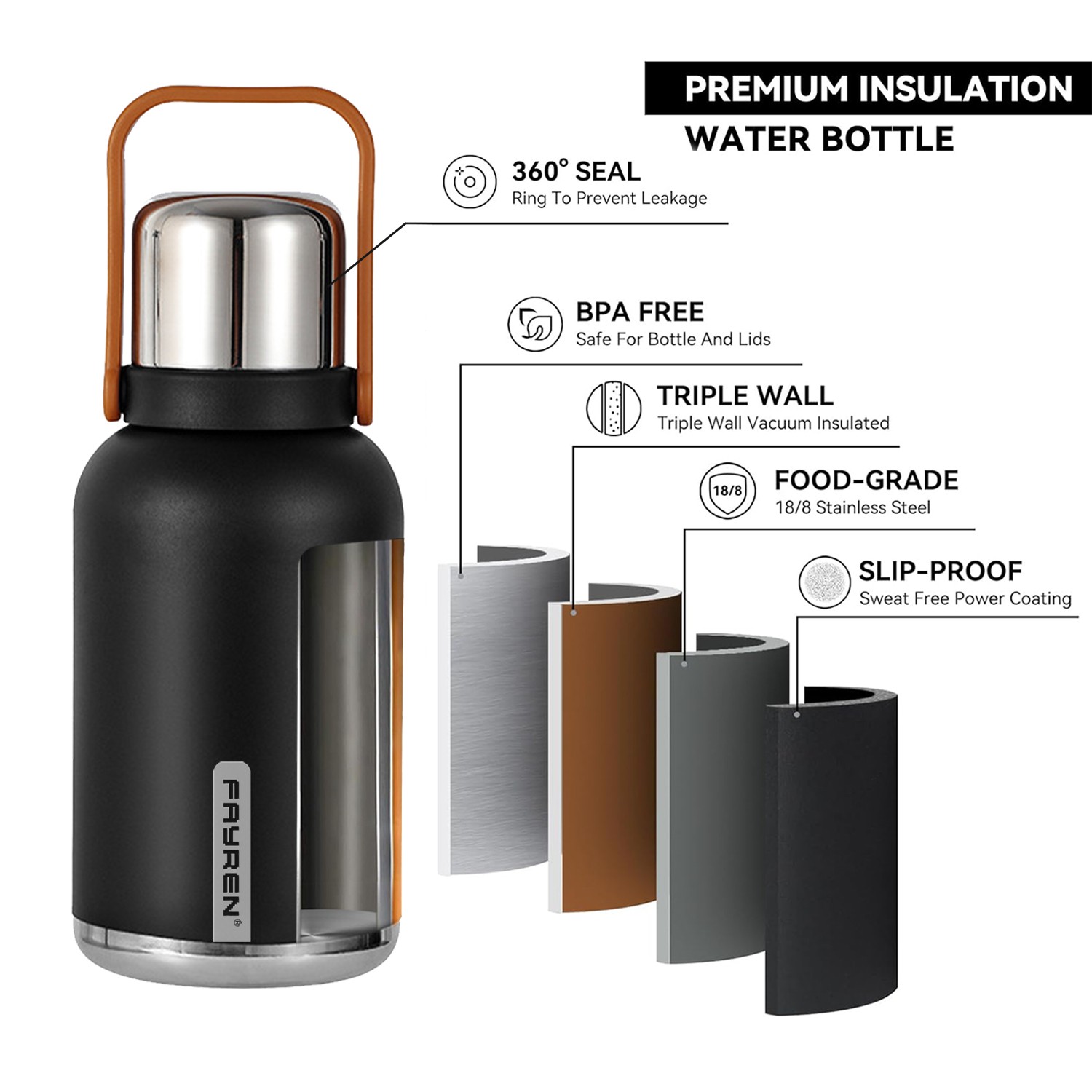 Outdoor Travel Water Bottle