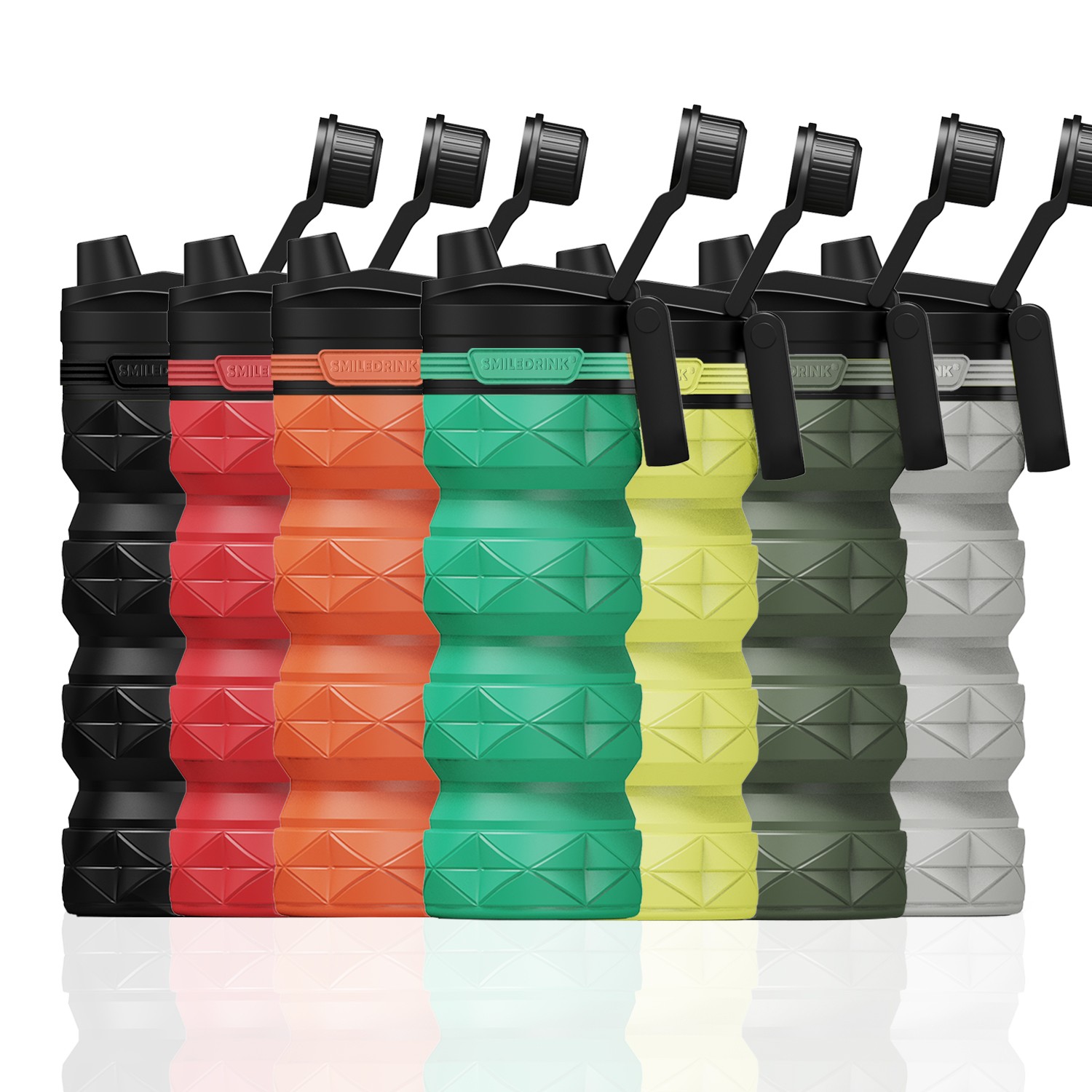 silicone collapsible water bottles