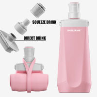 Durable Light weight BPA-Free Leak-Proof Silicone Collapsible Water Bottles