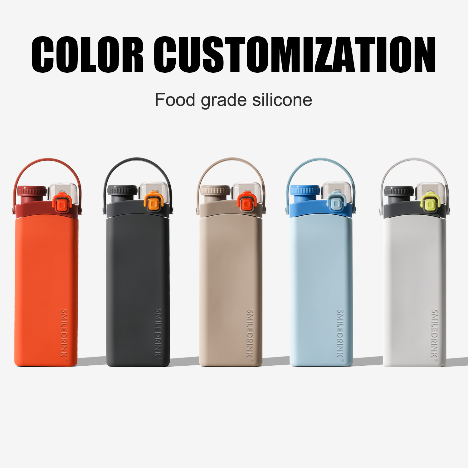 Collapsible Silicone water bottle