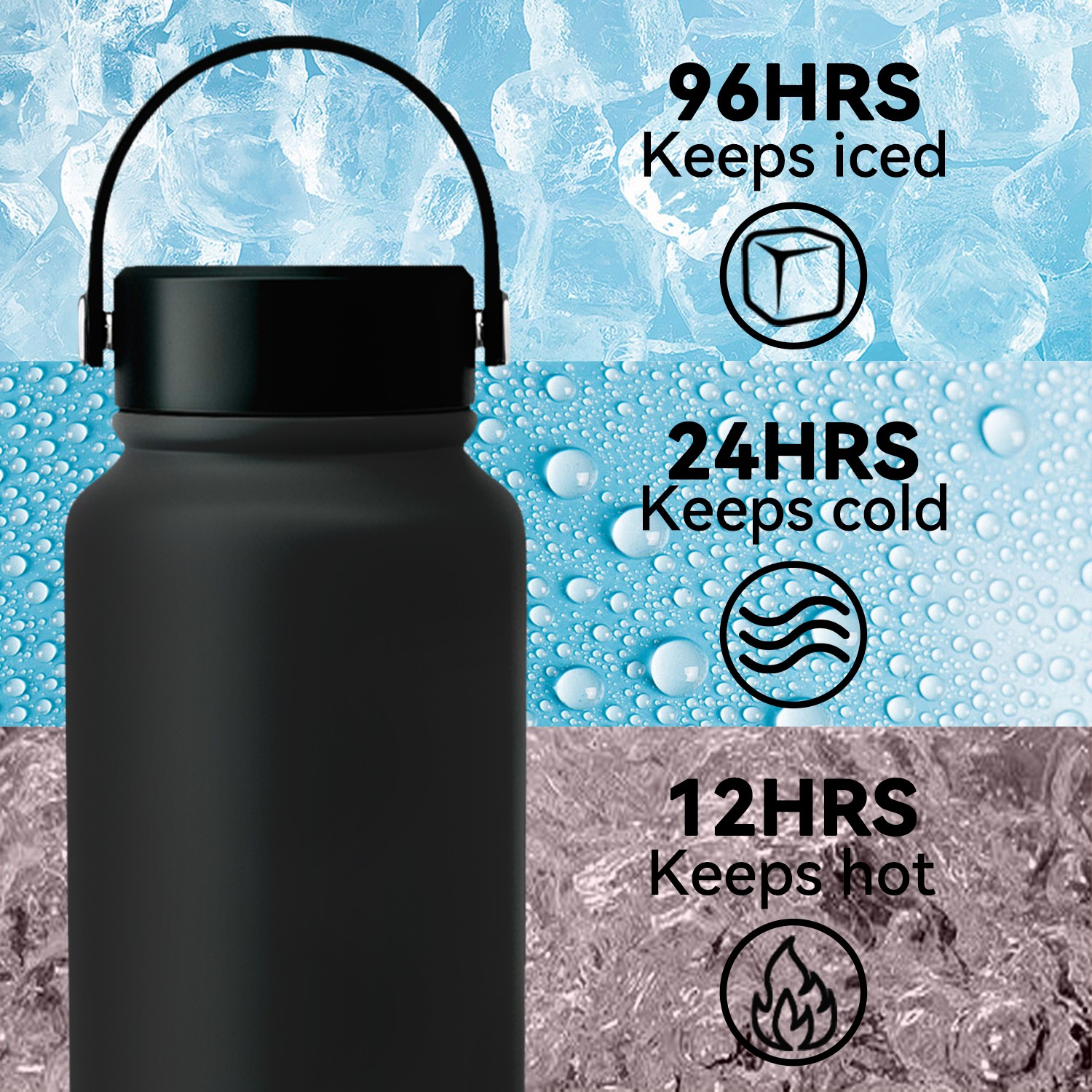 Stainless Steel sport Water Bottles