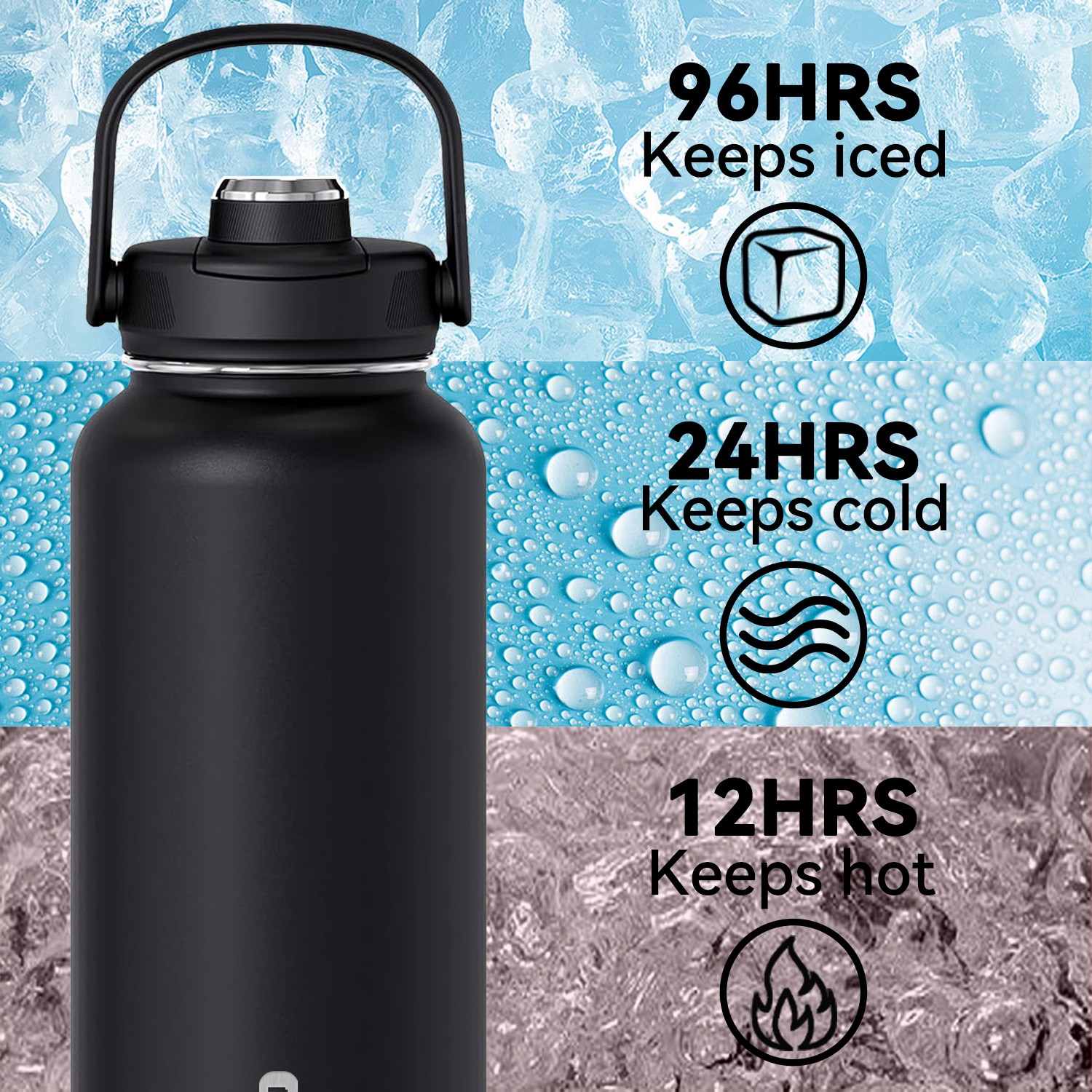 Stainless Steel sport Water Bottles