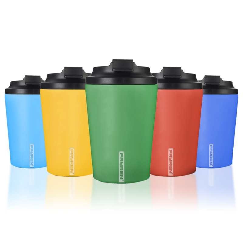 Stainless Steel Double Walled Reusable Tumbler for Hot and Cold Water Coffee and Tea In Travel