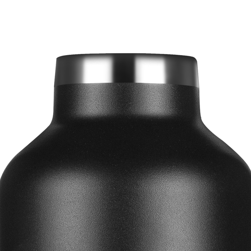 Reusable Vacuum Narrow Mouth Insulated Water Bottle with Handle Lid