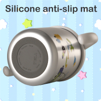 BABY 12 ounce Stainless Steel Vacuum Insulated Straw kid water Bottle with handle