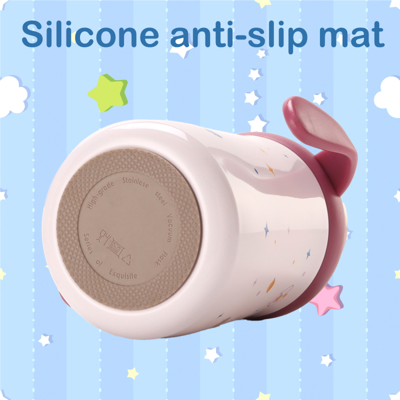 SUS 316 Stainless Steel Leak Proof Thermos Flask Water Bottles for Boys Girls with Straw Lid Handles & Strap