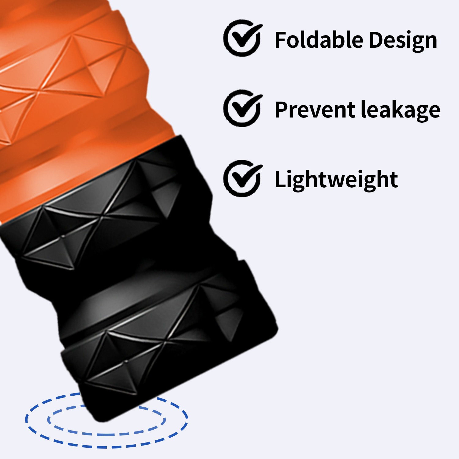 foldable silicone collapsible water bottles