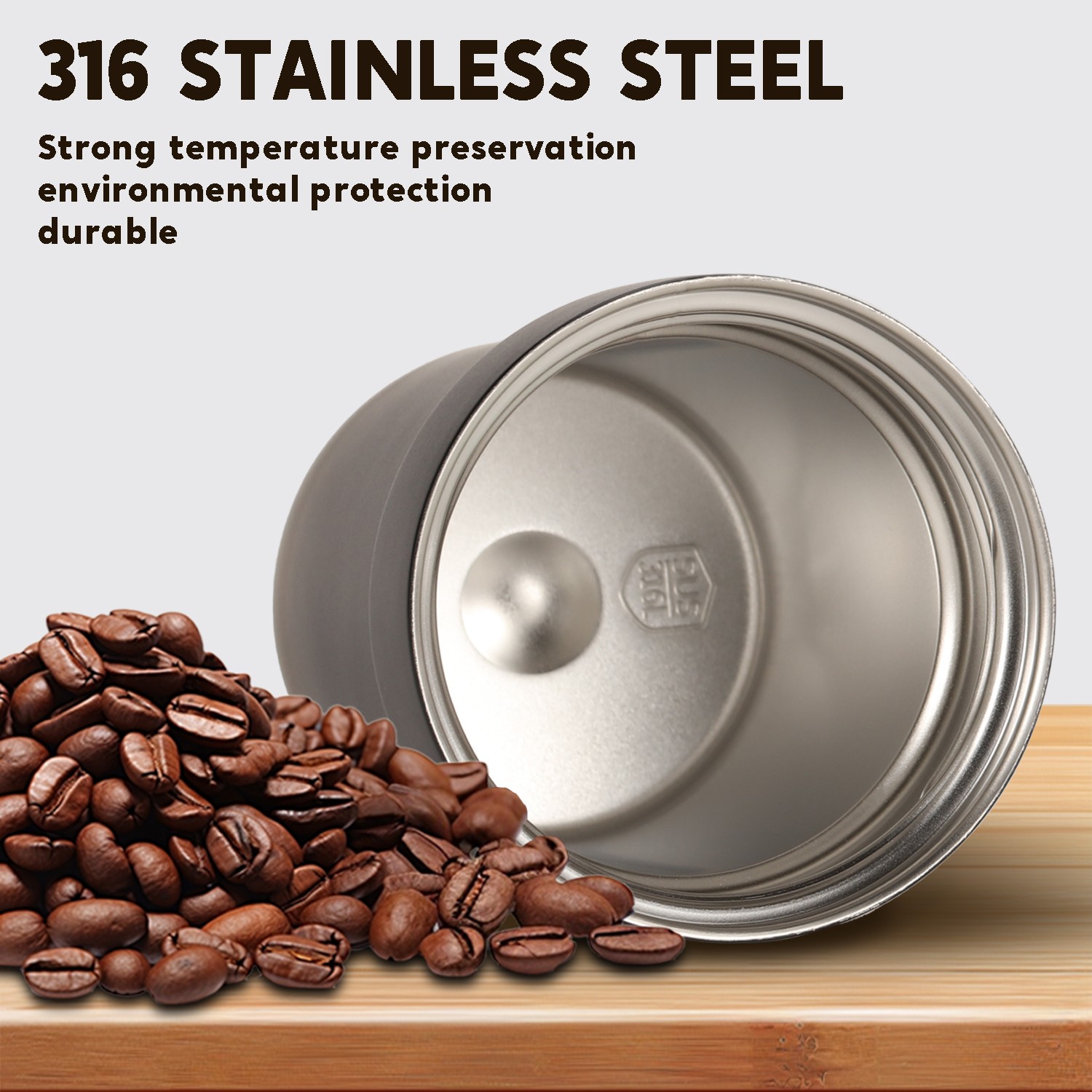 Stainless Steel Coffee Mug