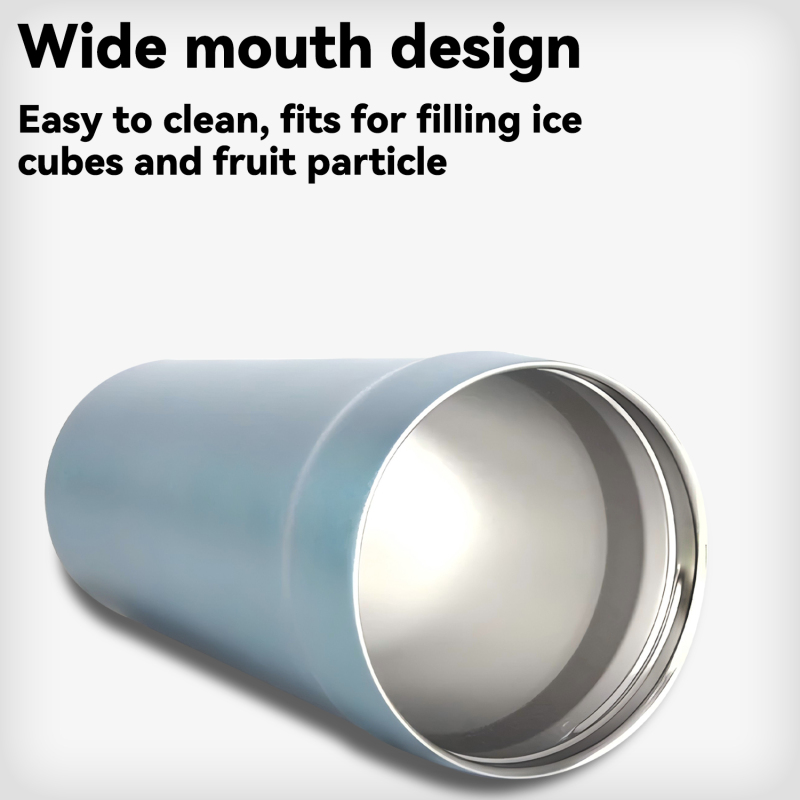 20oz Tumbler with Spill-Proof Lid and Straw Stainless Steel Vacuum Insulated Coffee Tumbler Cup Double Wall Powder Coated Travel Mug