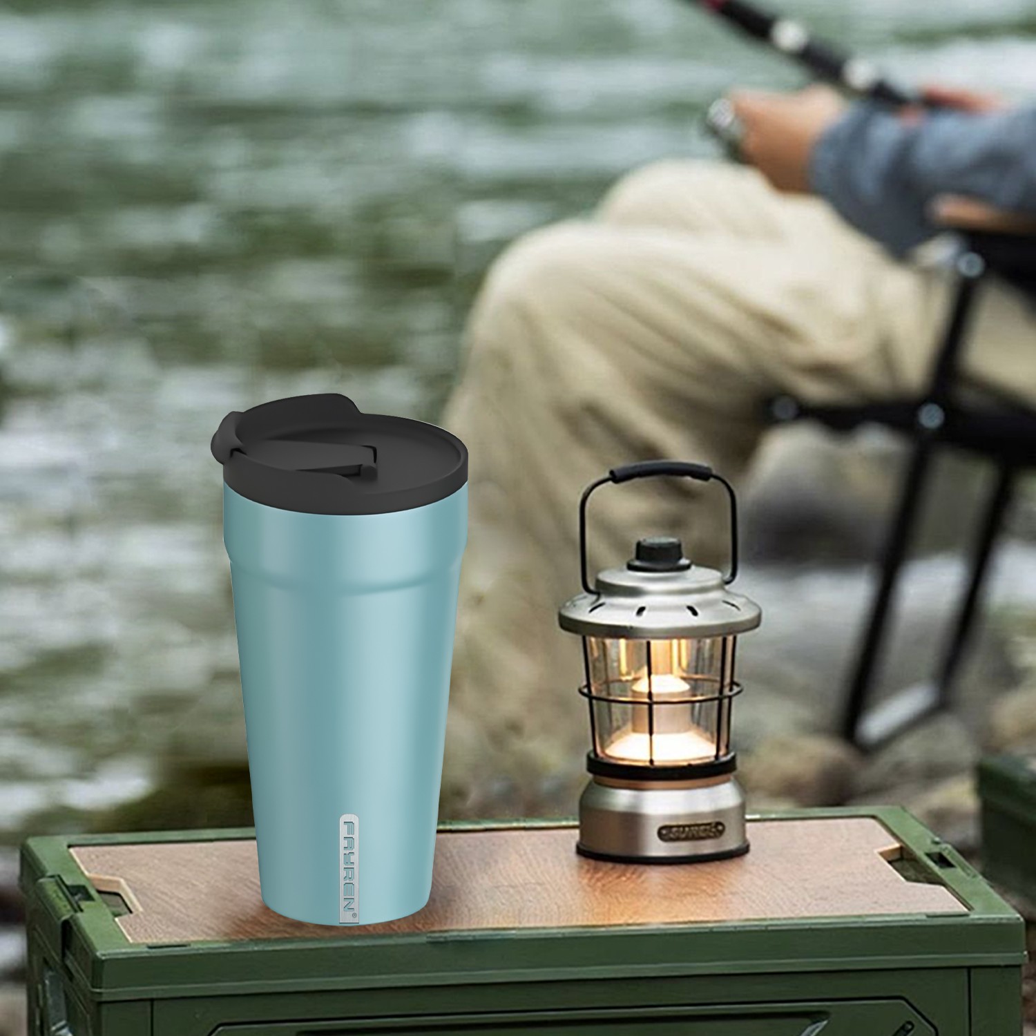 Stainless Steel Thermos Travel Mug