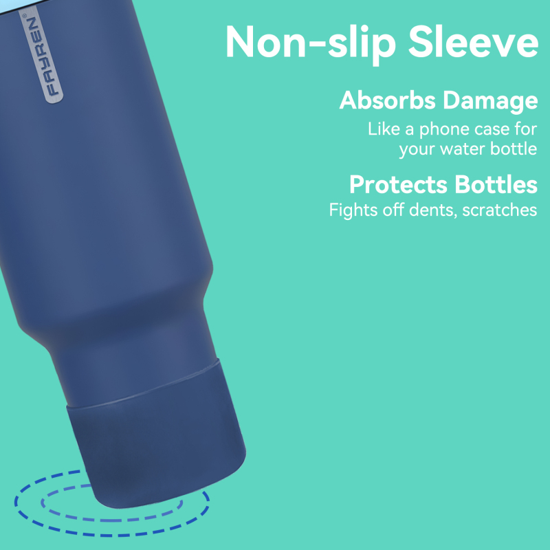 40 oz Tumbler with Handle Flip Straw, Vacuum Insulated Tumblers with Flip Straw and Top Handle with Silicone Bottom Travel Coffee Mug Insulated