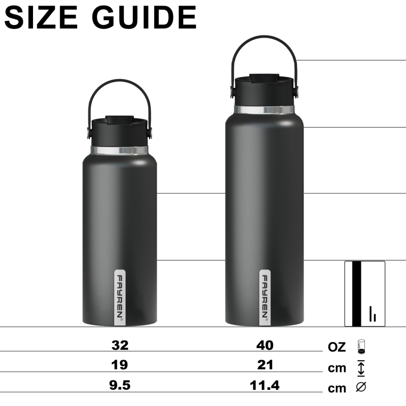 Stainless Steel Vacuum Outdoor Water Bottle with Logo Flask Sports Water Bottle