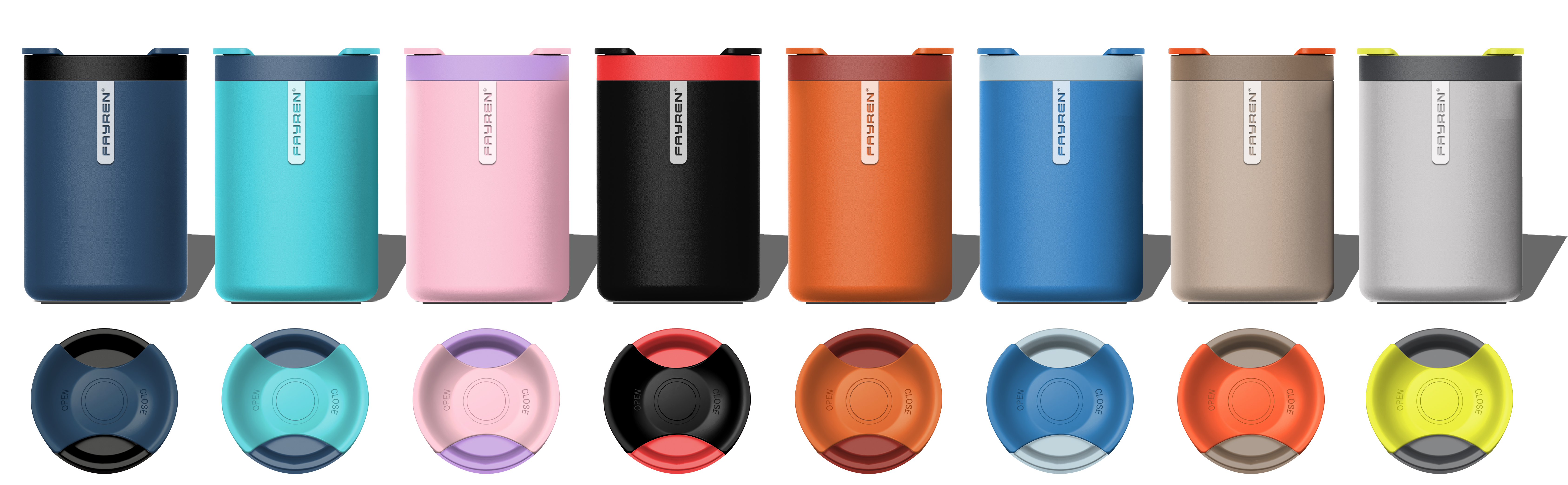 stainless steel mug