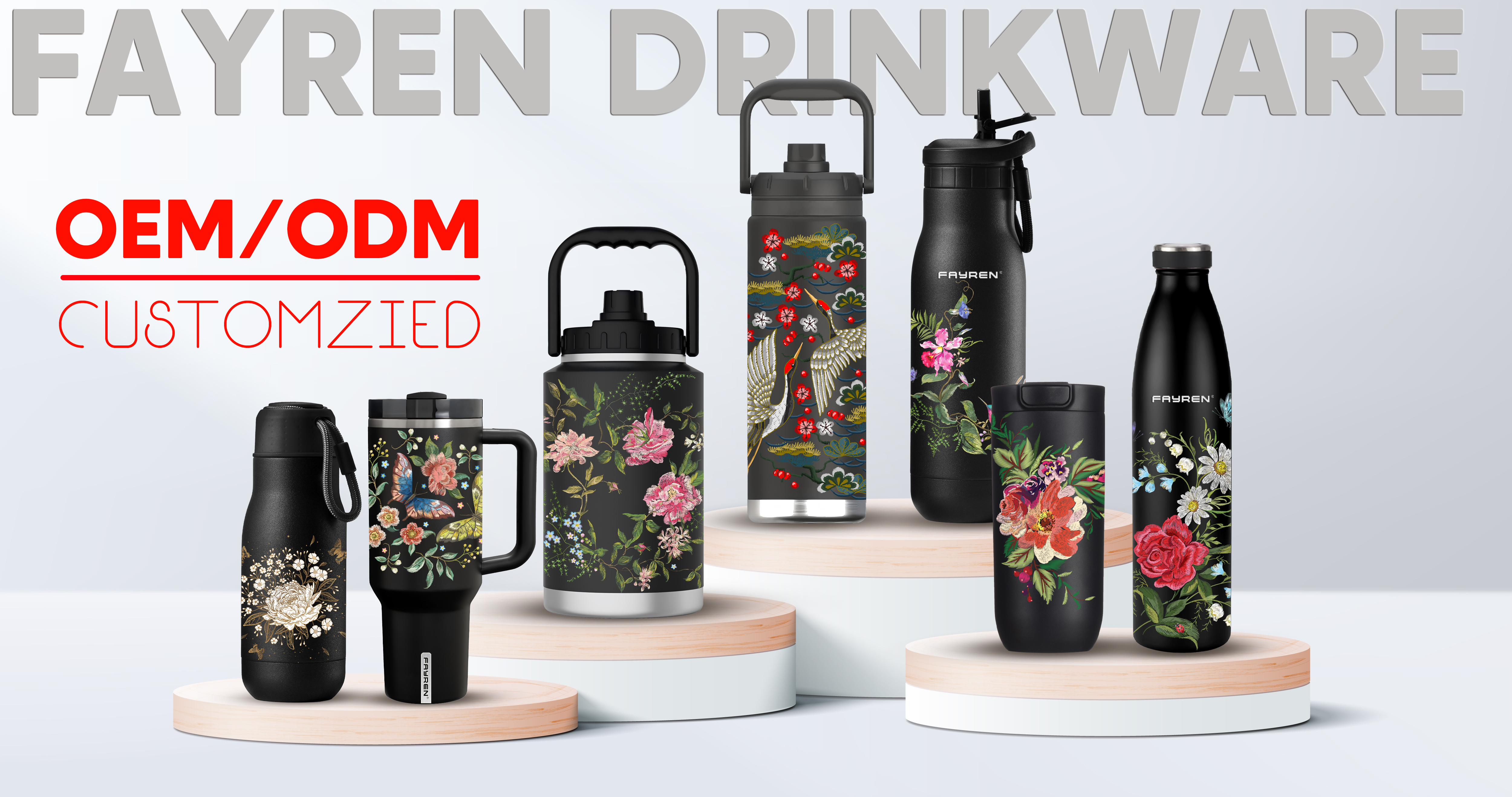 customized reusable water bottles