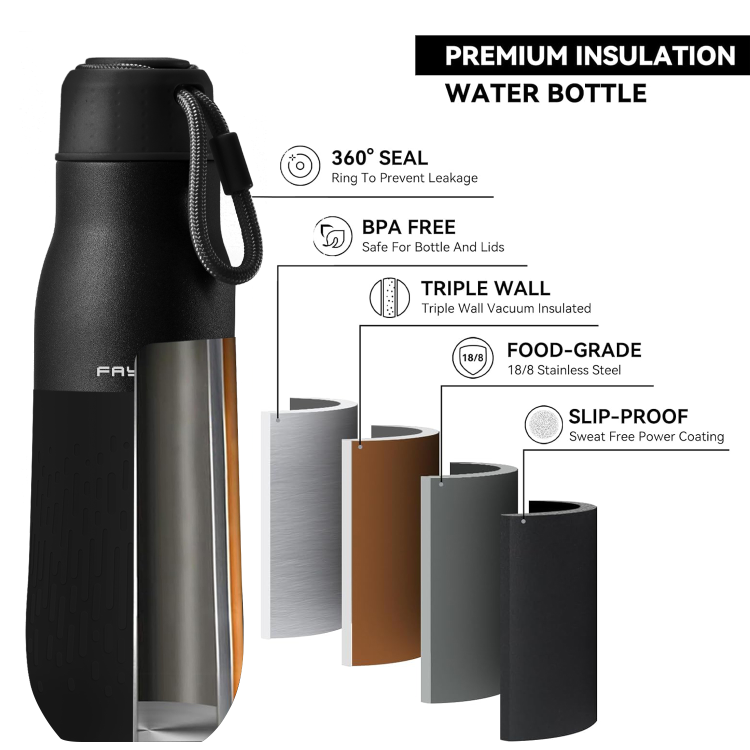 stainless steel vacuum bottles