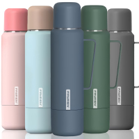 40oz Insulated Hot Beverage sport water Bottle with 2 Mugs