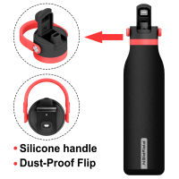 Stainless Steel Water Bottle with Spout Lid for sport