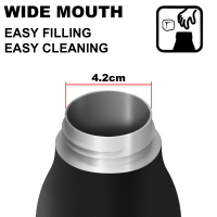 Stainless Steel Water Bottle with Spout Lid for sport