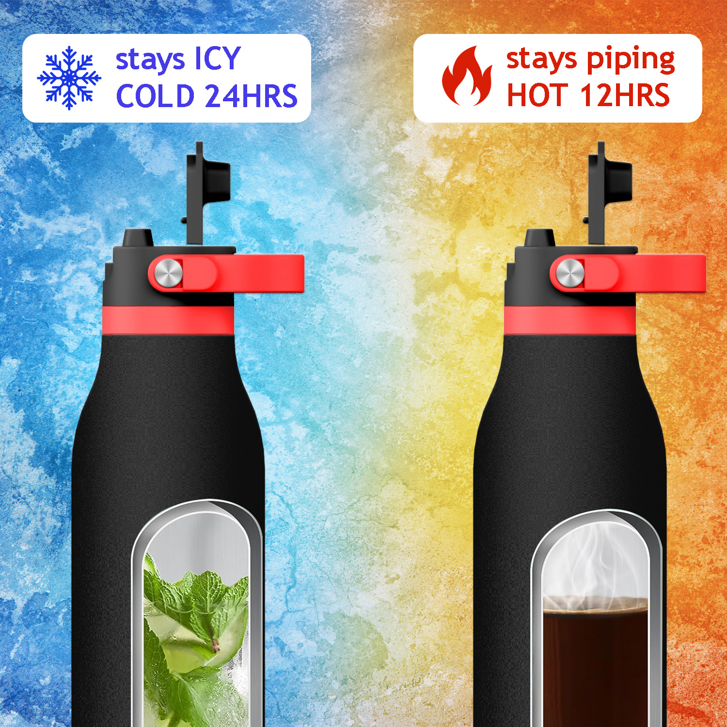 Stainless Steel Water Bottle with handle Stainless Steel Water Bottle with handle