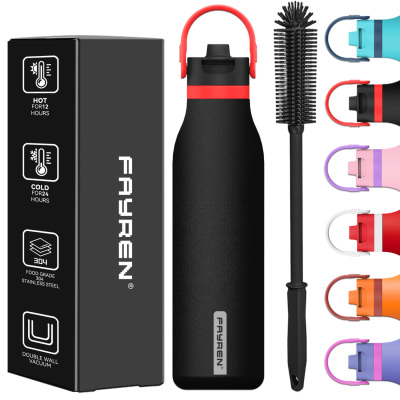 Stainless Steel Water Bottle with Spout Lid for sport