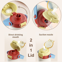 Insulated Stainless Steel Vacuum Water Bottle with Anti-Dust Pop-Open Lid