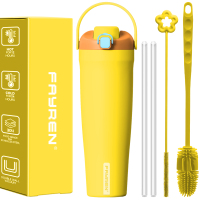 Stainless Steel Leak-proof Thermal Coffee Tumbler Powder Coated Travel Mug for Cold and Hot