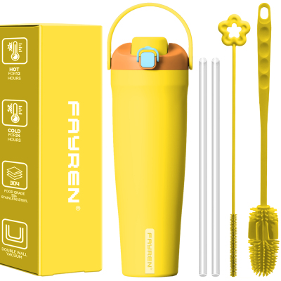 Stainless Steel Leak-proof Thermal Coffee Tumbler Powder Coated Travel Mug for Cold and Hot