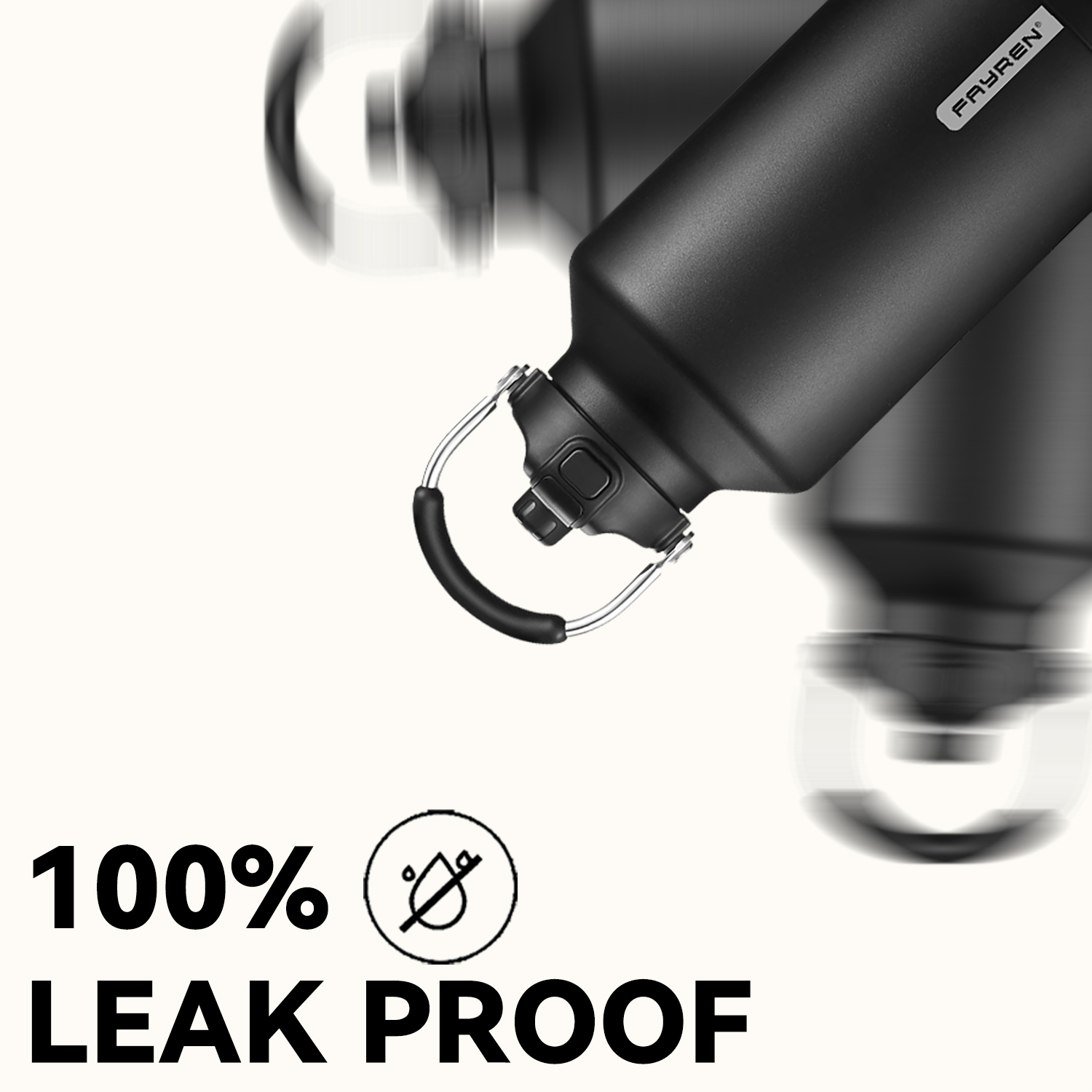 Stainless Steel Water Bottle with straw