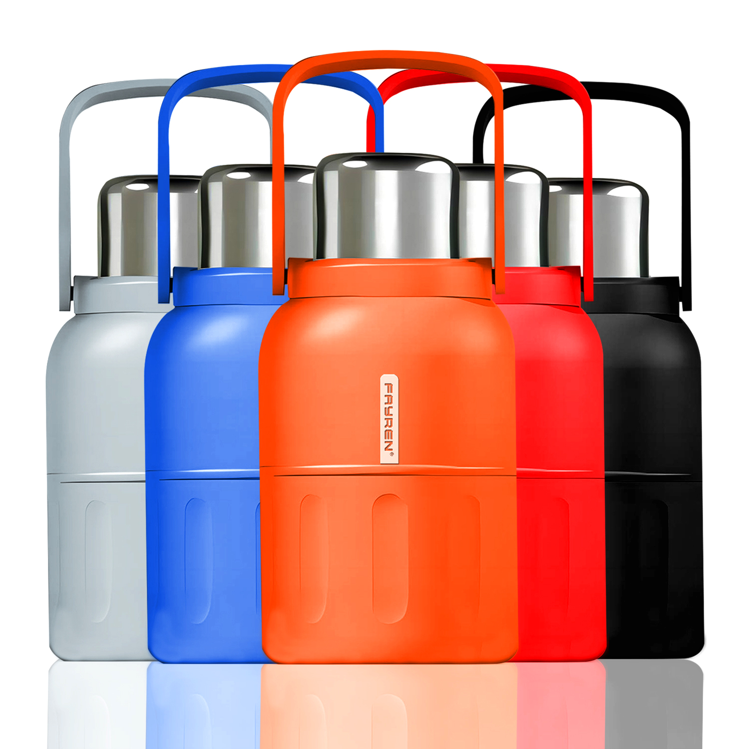 Stainless Steel Water Bottle with cup