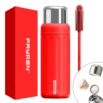 Stainless Steel Hot Thermo Bottles for Cold and Hot Drinks Water Coffee Thermo with Cup