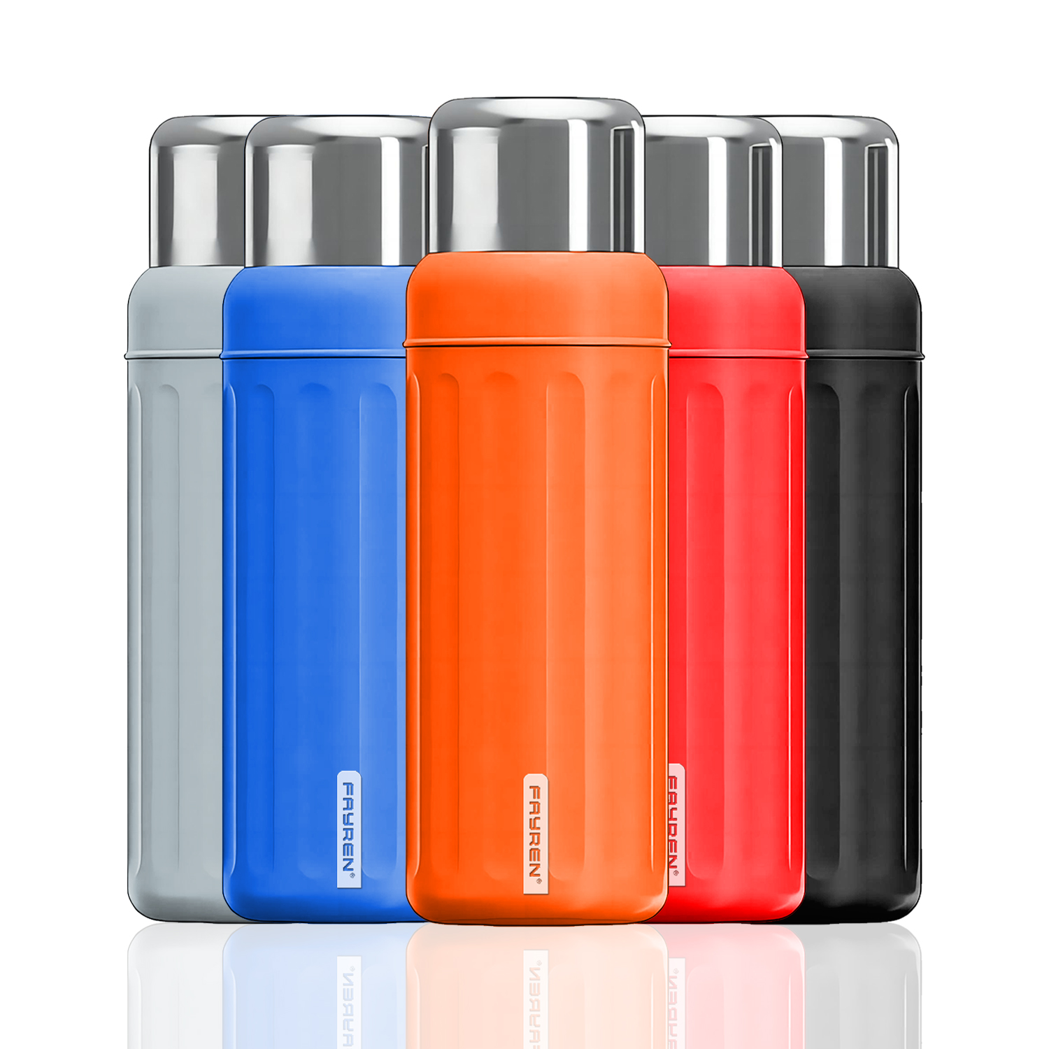 Stainless Steel Water Bottle with cup