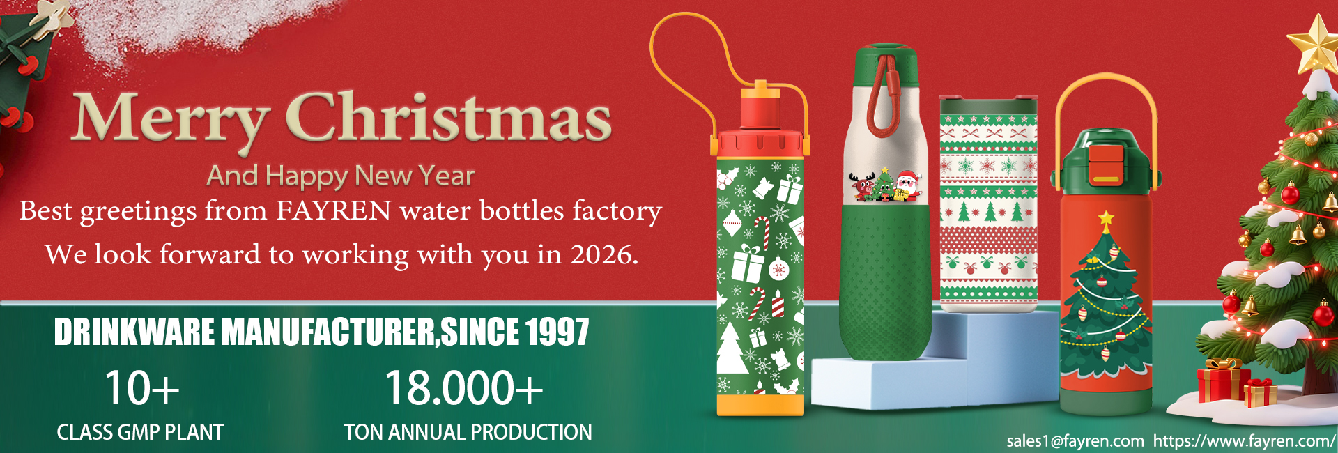 fayren water bottle factory