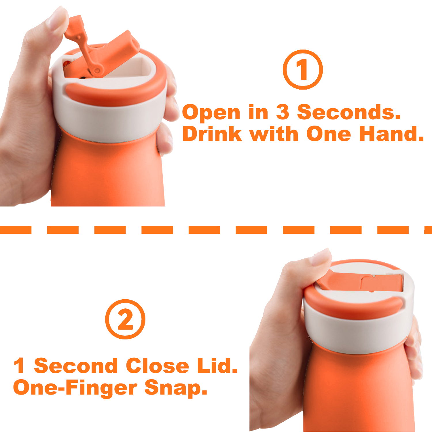 Stainless Steel Thermo Coffee Travel Mug