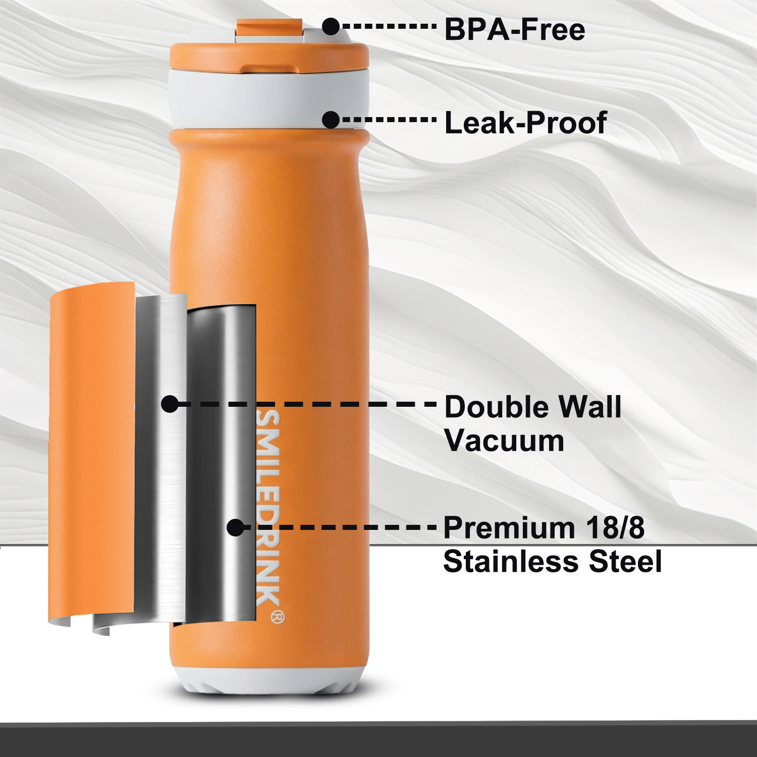 Stainless Steel Thermo Coffee Travel Mug