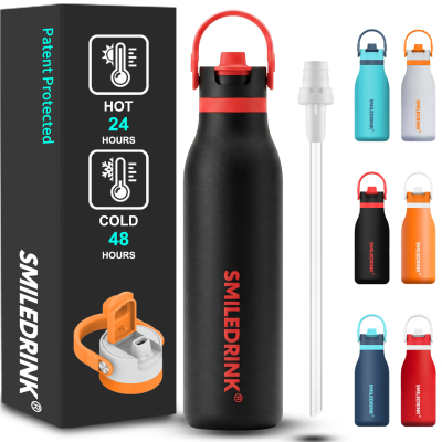Stainless Steel Water Bottle with Spout Lid for sport