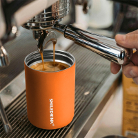 BPA FREE double wall Insulated Travel Mug with Splash-Resistant Slider Lid and Protective Silicone sleeve