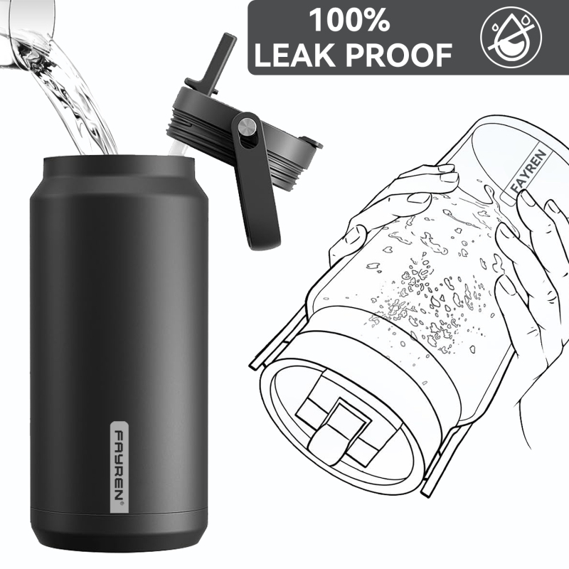 50 oz Vacuum Insulated Stainless Steel Jug with Top Handle