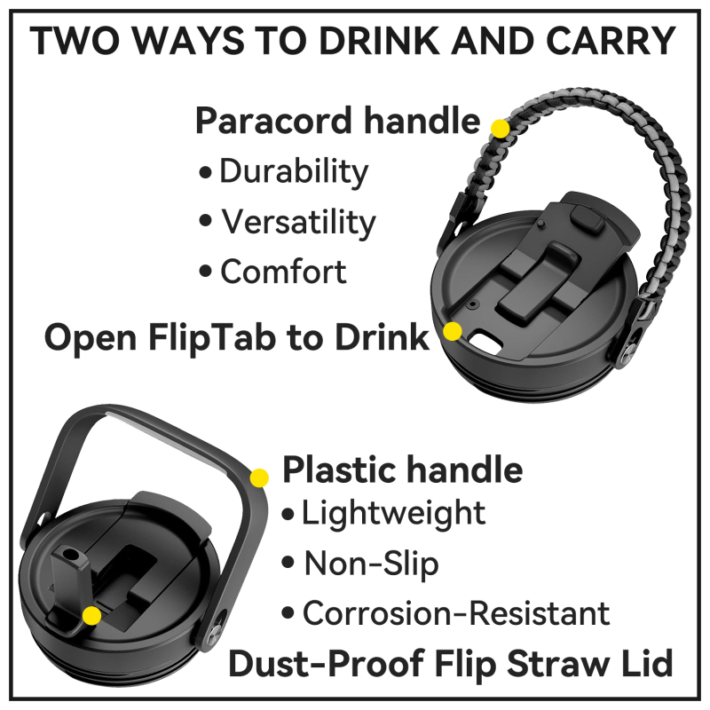 50 oz Vacuum Insulated Stainless Steel Jug with Top Handle