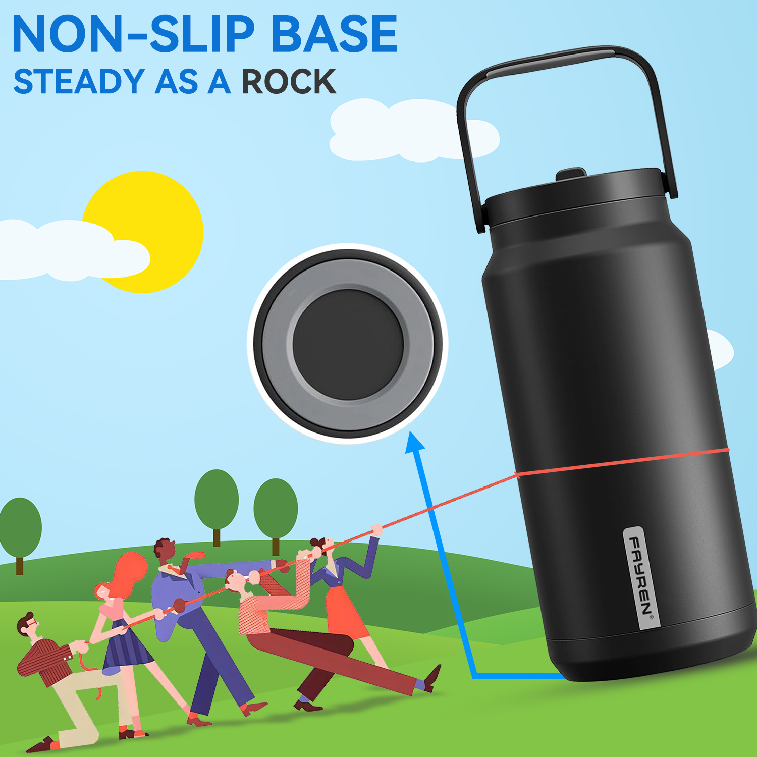 insulated stainless steel Jug