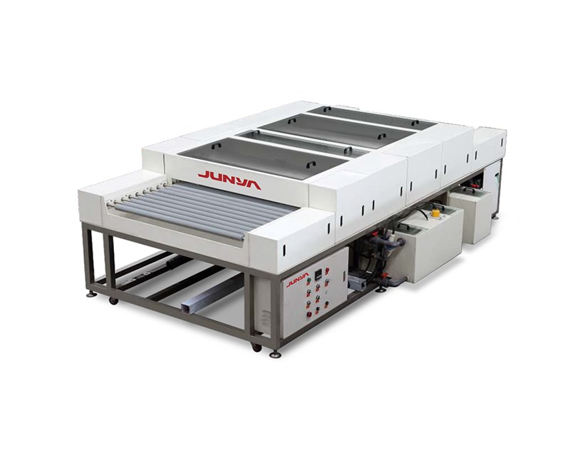 Máquina secadora de esponja para limpieza de vidrio