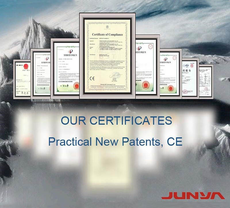 I nostri certificati Pratici Nuovi brevetti, CE