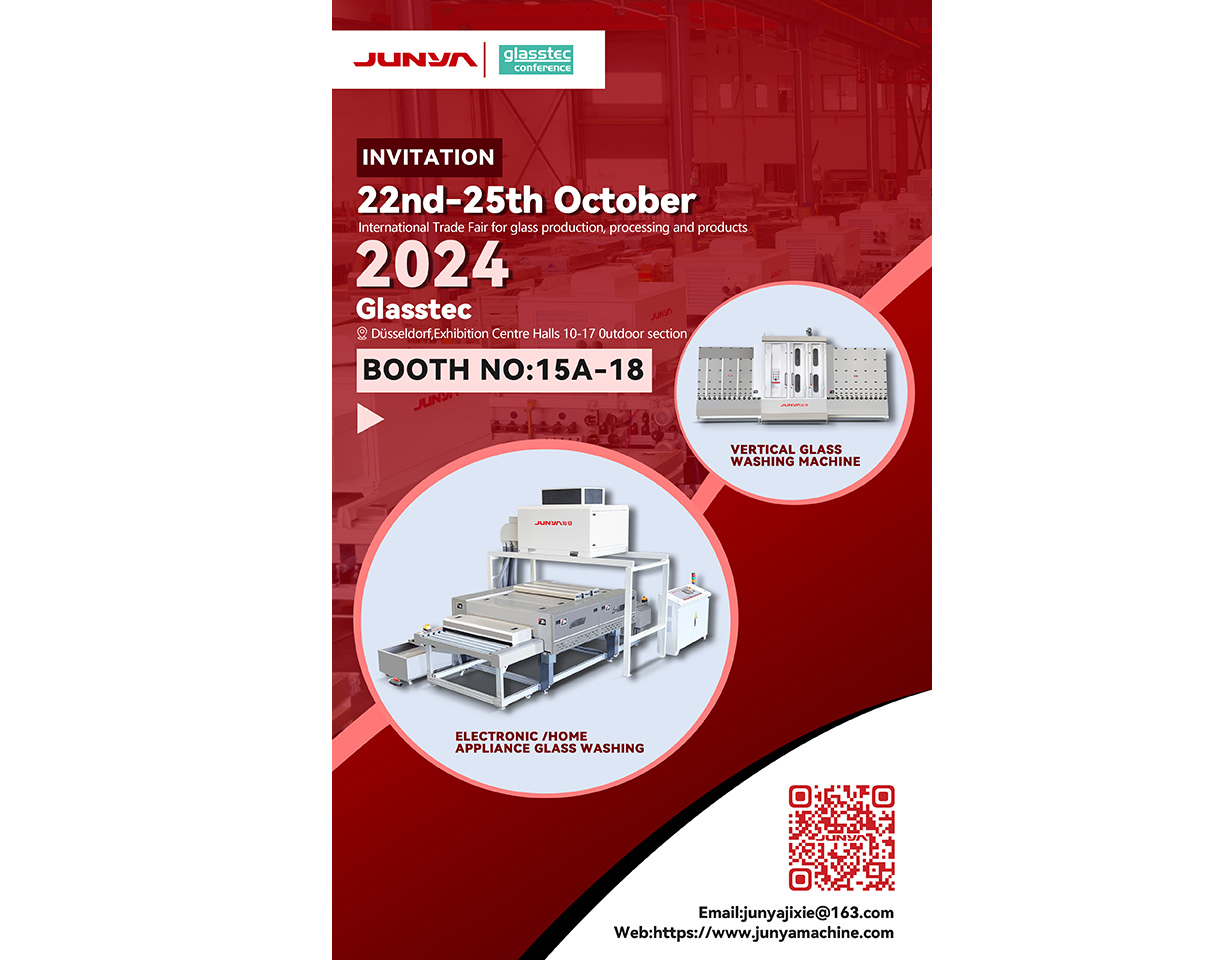 Junya invites you to Glasstec 2024!