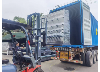 The JYX-2500L Glass Washing Machine of JUNYA Company Successfully Shipped to Dubai