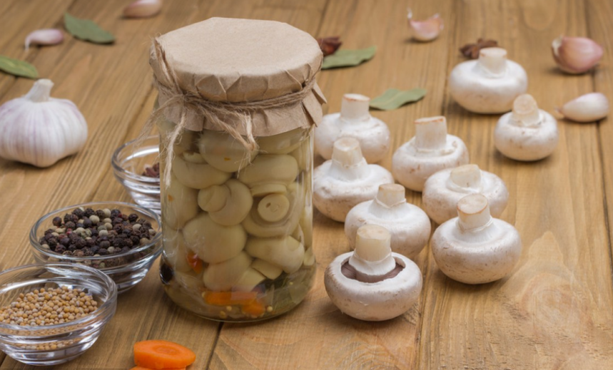 shiitake mushroom in brine